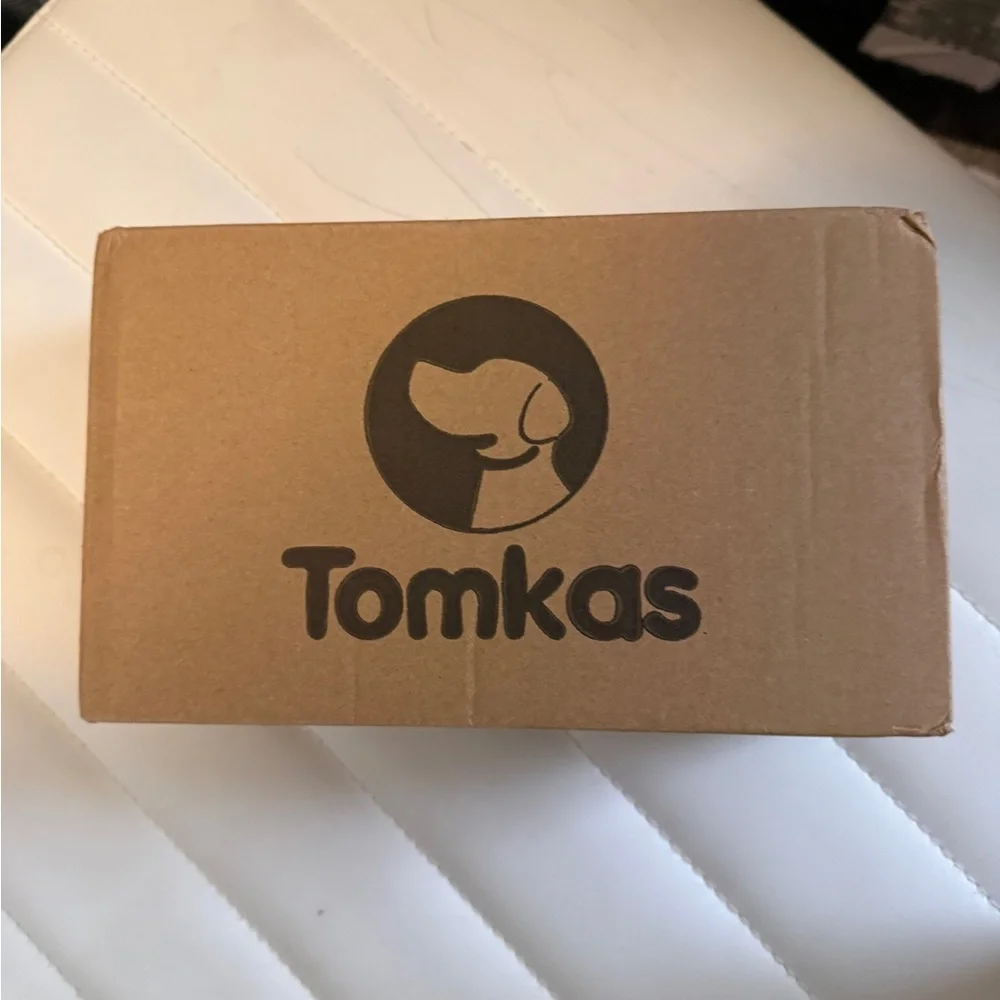 TOMKAS Dog Sling Carrier Gray for Small Dogs & Puppies up to 10 lbs EUC